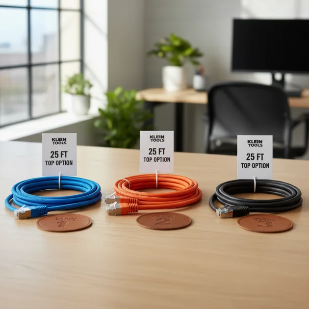 Klein Tools Ethernet Cable for 25 ft: 3 Top Options